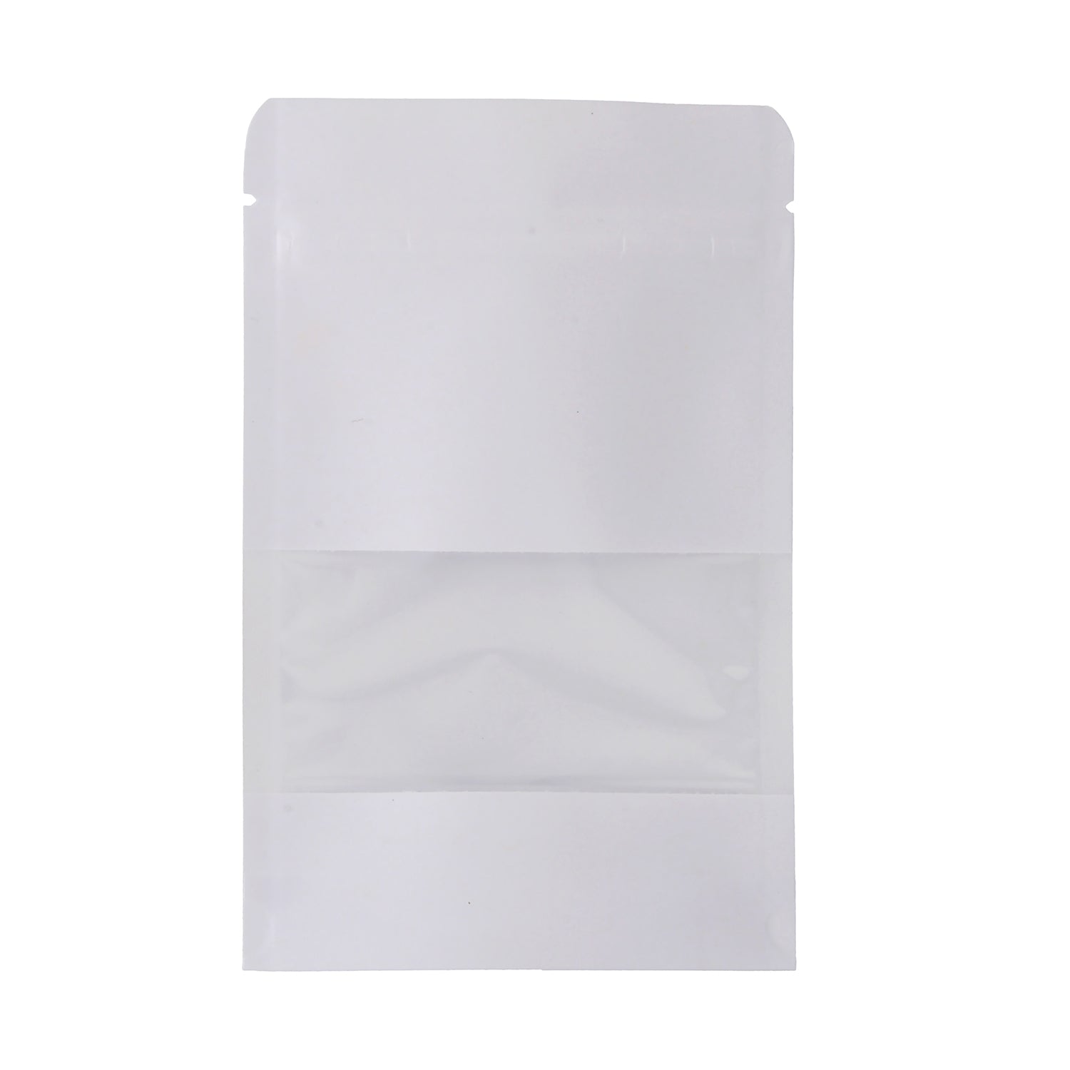 White Stand Up Pouch Bags Heat Seal Bags Stand Up Pouches 50-pack – Spec101