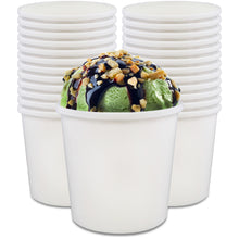 Load image into Gallery viewer, Disposable Soup Bowls Set 100pc Paper Bowls Bulk Food Containers
