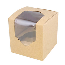 Load image into Gallery viewer, Mini Cupcake Holders - Individual Cupcake Boxes with Inserts
