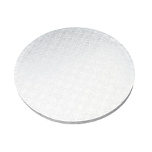 Load image into Gallery viewer, Round Cake Boards Bulk 12pk - 12 Inch Cake Drum White Smooth Edge
