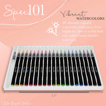 Load image into Gallery viewer, Watercolor Pens Brush Set - 20 Watercolor Brush Markers and Blend Pen
