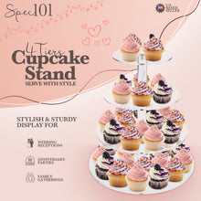 Load image into Gallery viewer, Acrylic Cupcake Stand for 40 Cup Cakes, 4 Tiered Dessert Stand Display
