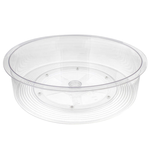 Cabinet Lazy Susan Turntable Organizer - 1pc Clear Kitchen Turntable