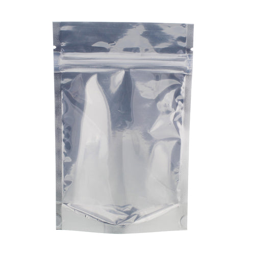 Aluminum Foil Bags Window Bag Foil Pouch Foil Pouches 100pk 3.9x5.9”