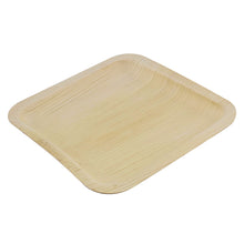 Load image into Gallery viewer, Palm Leaf Plates - 8IN Square Biodegradable Plates and Cutlery, 150pc
