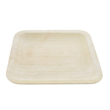 Load image into Gallery viewer, Palm Leaf Plates - 8 Inch Square Biodegradable Party Plates, 25 Pack
