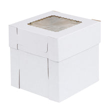 Load image into Gallery viewer, Cake Boxes with Window 8 x 8 x 8 Inch - 60pk Pastry Boxes and Lids
