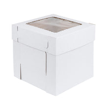 Load image into Gallery viewer, Cake Boxes with Window 10 x 10 x 10 Inch - 60pk Pastry Boxes and Lids
