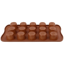 Load image into Gallery viewer, Silicone Mold Tray, 2pk - 15 Cavity Small Peanut Butter Cup Mold Trays
